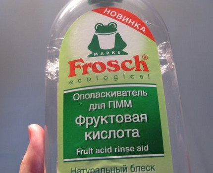 Skalavimo priemonė „Frosch“ indaplovėms