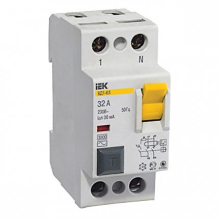 RCD für einen Strom von 300 mA