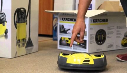 Robot dammsugare Karcher