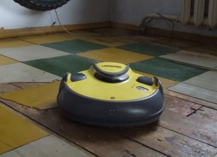 Ang pagbabawal sa pagpapatakbo ng mga Robot vacuum cleaner brand na si Karcher