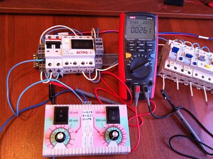 Multimeter testar en UZO