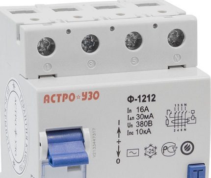 Chỉ định thiết bị đầu cuối RCD