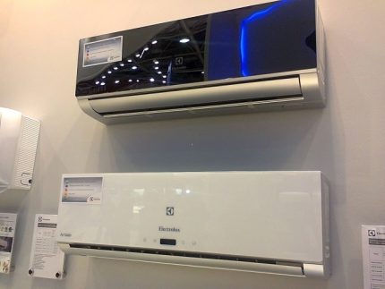 Airconditioners van het merk Electrolux