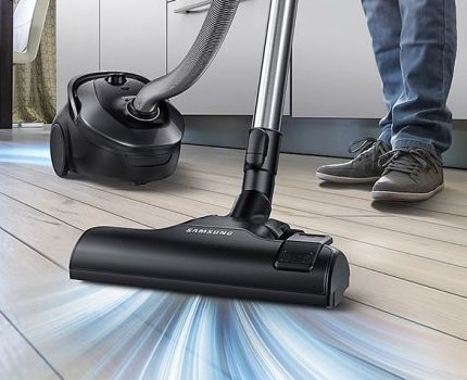 Bruit de l'aspirateur Samsung