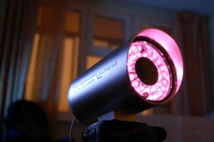 Caméscope LED IR