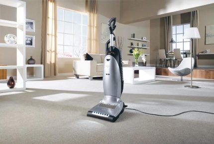 Aspirateur parking vertical