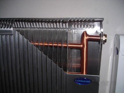 Ang radiator ng asero