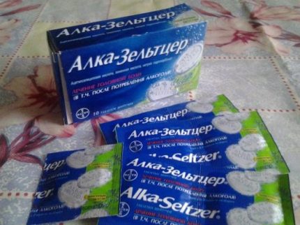 Pastillas Alka-Seltzer