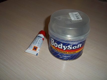 Putty voor de badkamer