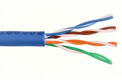 Parell trenat: cable d'Internet