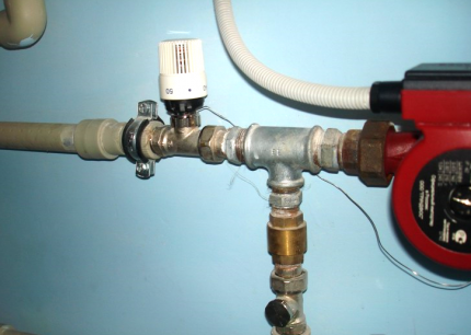 Thermostat sa pipe