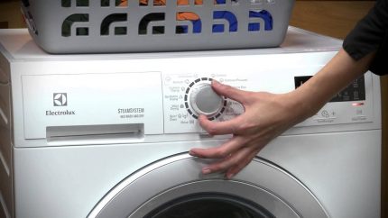 The choice of washing machine modes