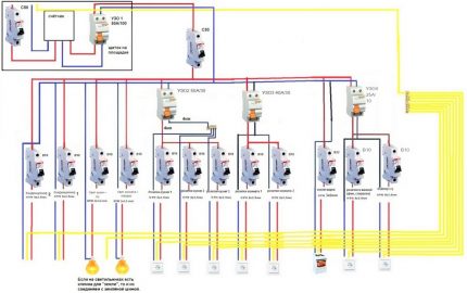 Circuito de computador para conectar máquinas