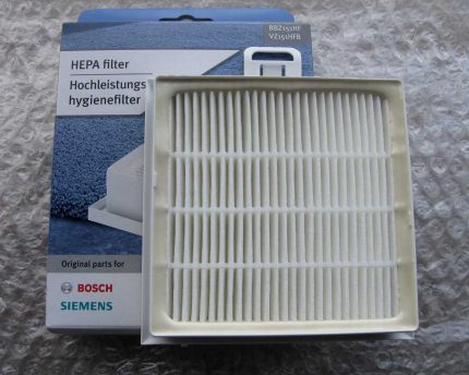 Filtre pour aspirateur Bosch