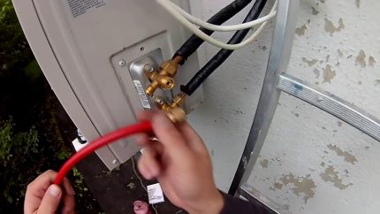 Copper tube split system