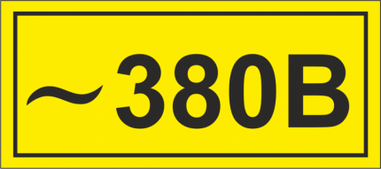 Placa 380 V