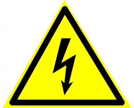 Caution Voltage