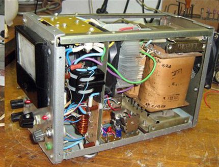 Homemade voltage stabilizer