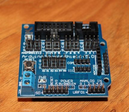 Tienidlo snímača pre Arduino Board