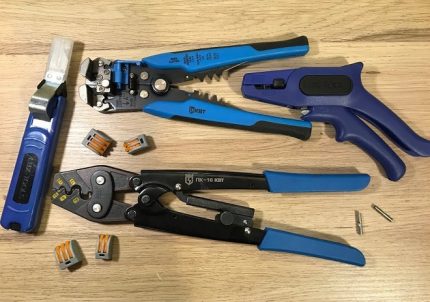 Outils d'électricien