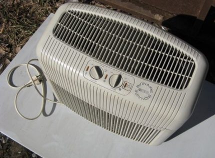 Ionizer מסנן HEPA