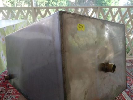 Expansion tank design