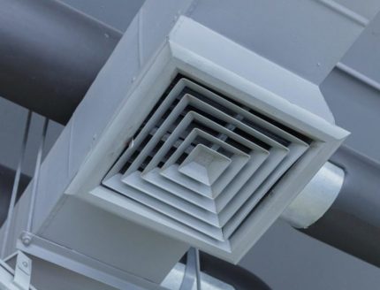 Role kování ve ventilačním systému