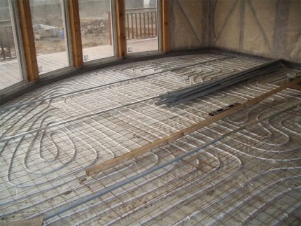 Underfloor heating system