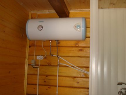 Aquecedor elétrico pequeno para casa de verão