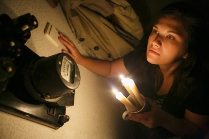 La lumière dans l'appartement avait disparu