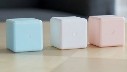 Cube-shaped multi-function remote