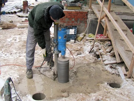 Tecnología de columnas en construcción.