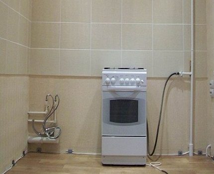 Vòi kết nối bếp và hệ thống gas