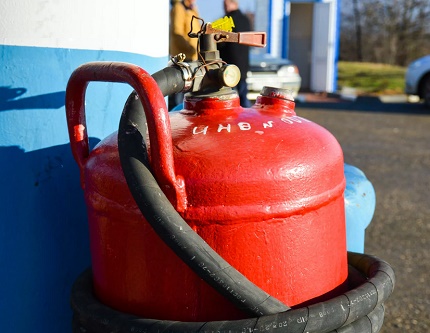 Processus de remplissage de bouteilles de gaz