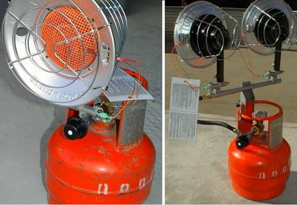 Blower heater