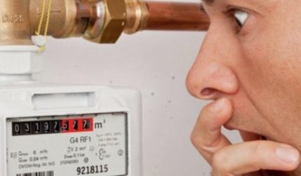 Compteur de gaz