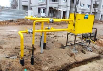 Lắp đặt gas để cung cấp MKD