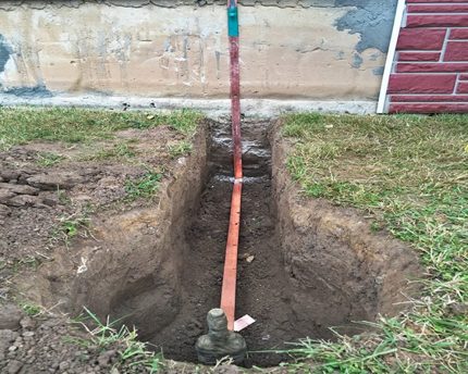 Jednostavan uzemljeni krug plinskog kotla