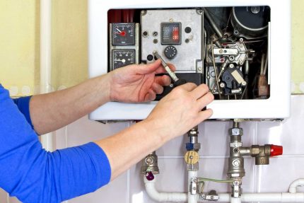 Gas boiler check