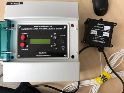 Stationary gas analyzer Sigma-03