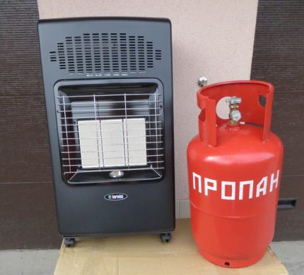 Máy sưởi gas hóa lỏng di động