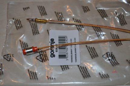 Thermocouples pour différentes plaques