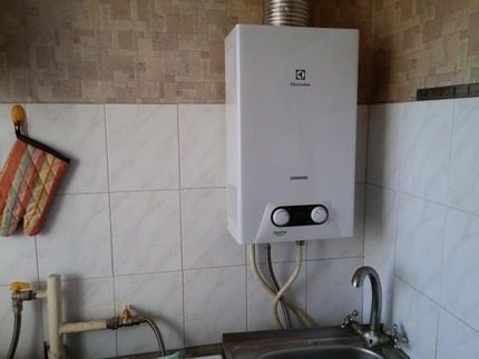 Columna Electrolux a la cuina