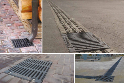 Storm water inlet with trays