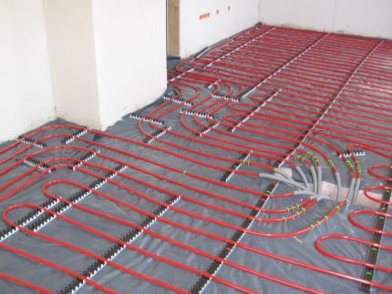 Underfloor heating system