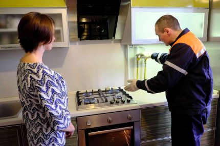 Remplacement de la cuisinière à gaz