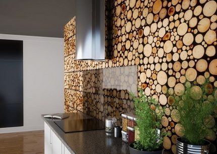 Paravent en bois pour le mur