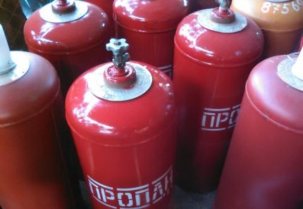 Gas cylinders