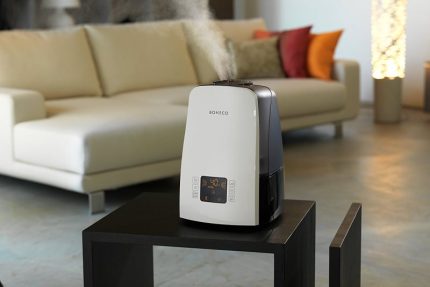 Umidificador para um apartamento