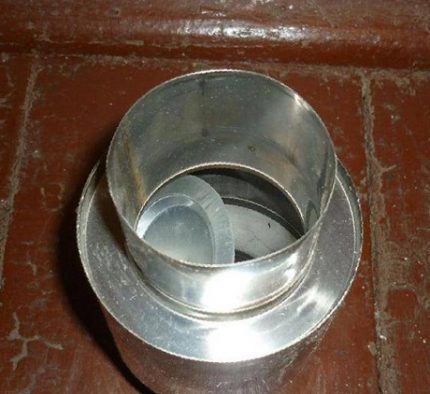 Chimney check valve